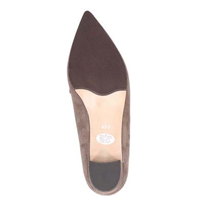 【撥水仕様】モデロ MODELLO ポインテッドローファー　DML1927 OAK-SILKY 23.0