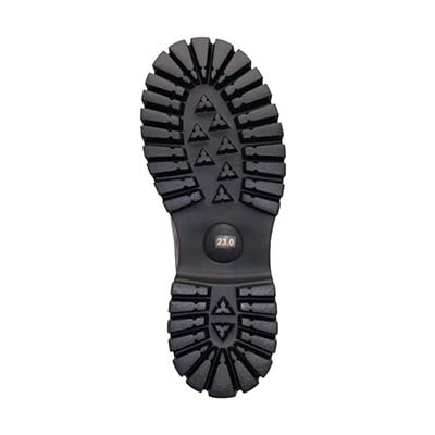 【撥水仕様】モデロ MODELLO COVEROSS Bee 3.5cmヒール タンクソールショートブーツ  DML5504 GRAY-SILKY 23.0