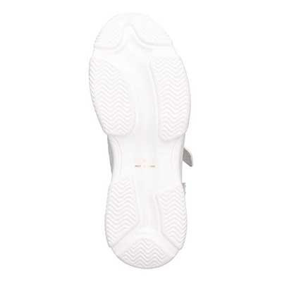 モデロ MODELLO 「リカバリーインソール」搭載で指圧効果により血行を115％促進。Recoveryスニーカーサンダル　DML5507R SILVER M（23～23.5ｃｍ）