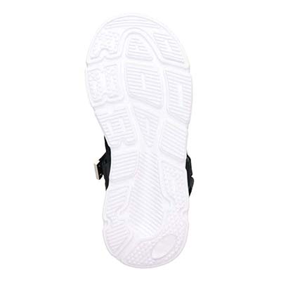 モデロ MODELLO グリッターベルテッド スポーツサンダル　DML6054 BLACK 23.0