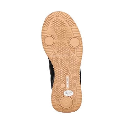 モデロ MODELLO レースアップヒール レザースニーカー　DML6058X BLACK 23.0