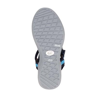 モデロ MODELLO 軽量ウェッジスポーツサンダル　DML6059X BLUE 23.0