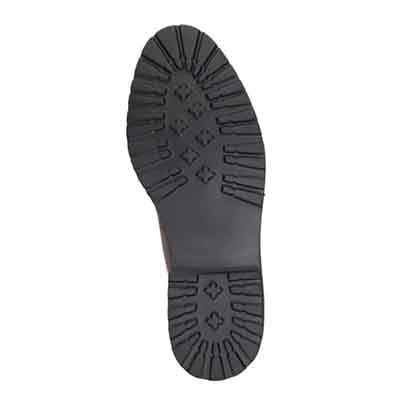 【撥水仕様】モデロ MODELLO 「Recovery Shiatsu Insole」搭載で指圧効果により血行をよくする。バー金具付き厚底ローファー　DML6061R GRAY-SILKY 23.0