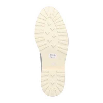 【撥水仕様】モデロ MODELLO 「リカバリーインソール」搭載で指圧効果により血行を115％促進。バー金具付き Recovery厚底ローファー　DML6061R SILVER 23.0