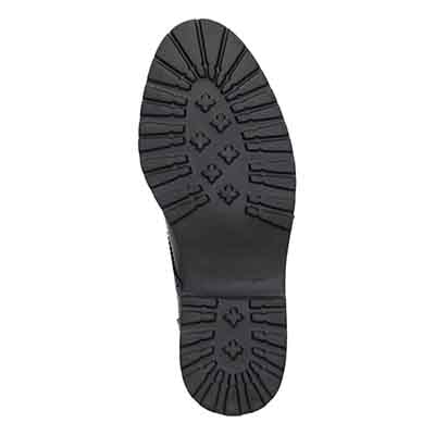 【撥水仕様】モデロ MODELLO 「Recovery Shiatsu Insole」搭載で指圧効果により血行をよくする。ダービーシューズ　DML6062R BLACK-ENAMEL 23.0