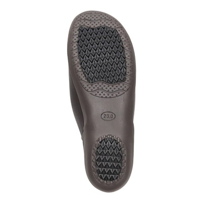 モデロ MODELLO  Vカット日本人の足型にフィットする ソフトオブリーク カジュアルシューズ DML7103 D-BROWN 23.0