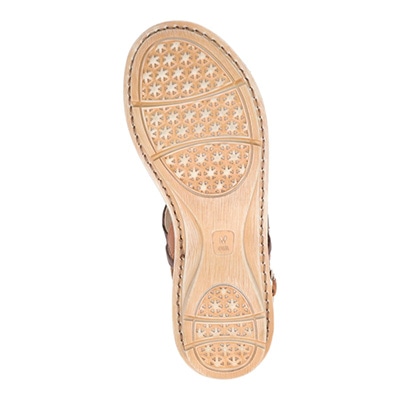 モデロ MODELLO クリーンナチュラル サンダル　DML7128 BROWN/C M　(23.0～23.5)