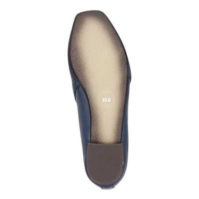 モデロ MODELLO ソフトスクエアスリッポンシューズ　DML7135A NAVY 23.0