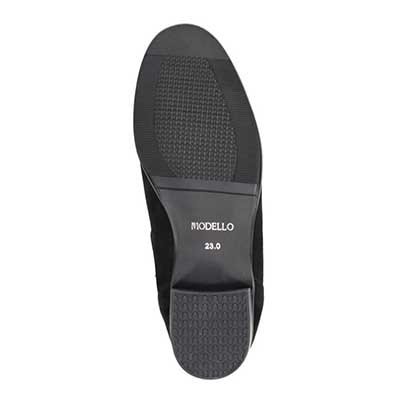 モデロ MODELLO 特許 metaインソール搭載 3.5cm 定番サイドゴアブーツ DML7150MT BLACK-SILKY 23.0