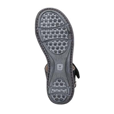 モデロ MODELLO カットワークサンダル　DML7155 BLACK M　(23.0～23.5)