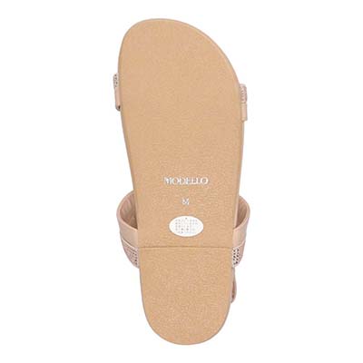 モデロ MODELLO フットベッドミッドソールサンダル　DML8808 BEIGE M（23～23.5）