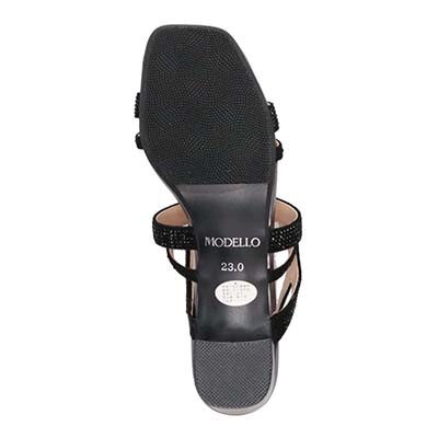 モデロ MODELLO ストラップサンダル　DML8809 BLACK 23.0