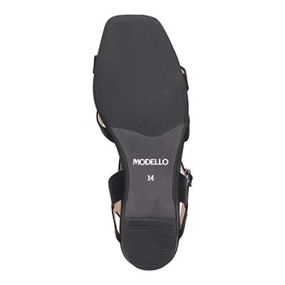 モデロ MODELLO カラーサンダル　DML8811 BLACK M（23～23.5）