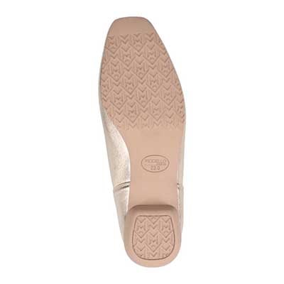 モデロ MODELLO 「リカバリーインソール」搭載で指圧効果により血行を115％促進。Recoveryオープンパンプス　DML8828R GOLD 23.0