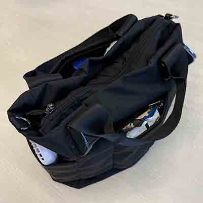 モデロ MODELLO　軽量ナイロン 2WAY マルチポケットトートバッグ　DMLB116 BLACK FREE
