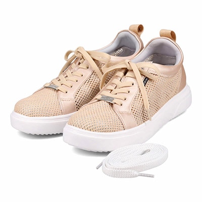 エル スポーツ ELLESPORT インヒールスニーカー　ESP12566V3 BEIGE 23.0