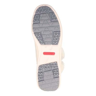 【防水仕様】エル スポーツ ELLESPORT BLACK LABELシリーズ　ファー付きブーツ　ESP12589 IVORY 23.0