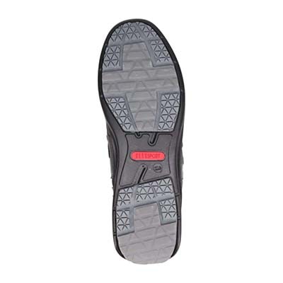 【4cm4時間防水設計】エル スポーツ ELLESPORT BLACK LABELシリーズ　レースアップカジュアルブーツ　ESP12590 BLACK/BLACK 23.0