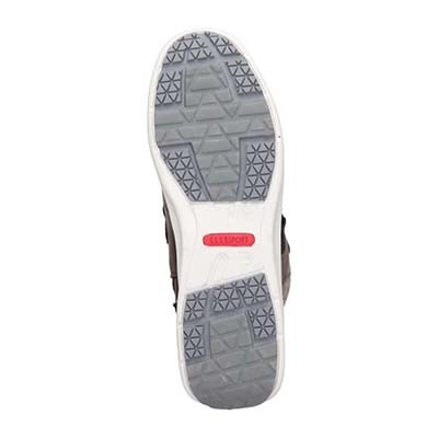 【4cm4時間防水設計】エル スポーツ ELLESPORT BLACK LABELシリーズ　レースアップカジュアルブーツ　ESP12590 D-BROWN 23.0