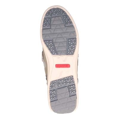 【4cm4時間防水設計】エル スポーツ ELLESPORT BLACK LABELシリーズ　レースアップカジュアルブーツ　ESP12590 GRAY 23.0