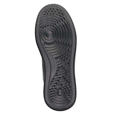 【4cm4時間防水設計】エル スポーツ ELLESPORT スッと履けるクイックフィット　レイン仕様  コートスニーカー　ESP12591 BLACK 23.0