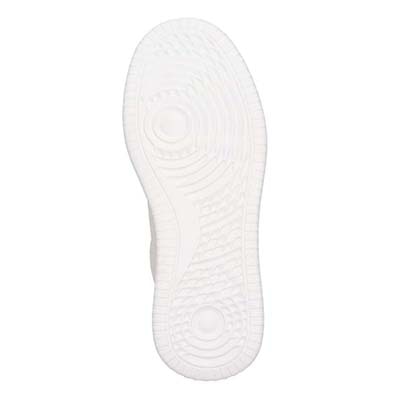 【4cm4時間防水設計】エル スポーツ ELLESPORT スッと履けるクイックフィット　レイン仕様  コートスニーカー　ESP12591 WHITE 23.0