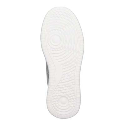 【4cm4時間防水設計】エル スポーツ ELLESPORT  スッと履けるクイックフィット　レイン仕様  スリッポンスニーカー　ESP12592 SILVER 23.0