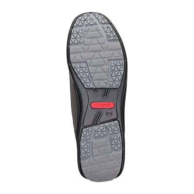 【3.5cm4時間防水設計】エル スポーツ ELLESPORT スッキリとしたラストが特徴 ナイロンブーツ　ESP12603 GRAY 23.0