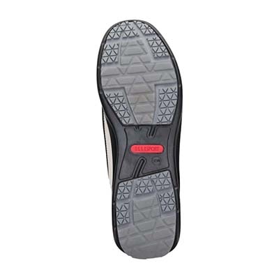 【3.5cm4時間防水設計】エル スポーツ ELLESPORT スッキリとしたラストが特徴 ナイロンブーツ　ESP12603 WHITE 23.0