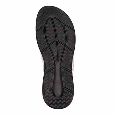 エル スポーツ ELLESPORT 　レースアップニット厚底スポーツサンダル　ESP12608 WHITE M（23～23.5ｃｍ）