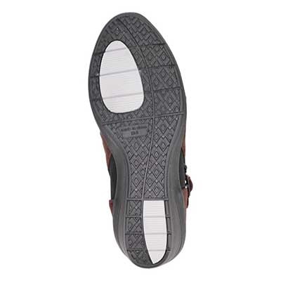 エル スポーツ ELLESPORT 軽量ウェッジアンクルシューズ ESP12721 D-BROWN-M 23.0