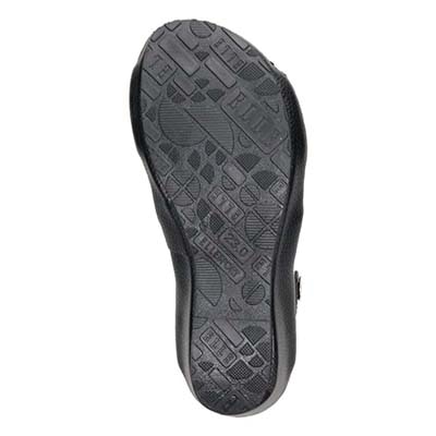 エル スポーツ ELLESPORT 2WAYウェッジサンダル　ESP12739 BLACK 23.0