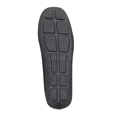 エル スポーツ ELLESPORT ニットドライビングシューズ　ESP14506 BLACK M　(23.0～23.5)