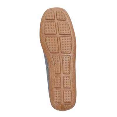 エル スポーツ ELLESPORT ニットドライビングシューズ　ESP14506 GRAY M　(23.0～23.5)