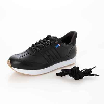 【ユニセックス】エル スポーツ ELLESPORT クイックフィットローテクスニーカー ESP14511 BLACK 23.0