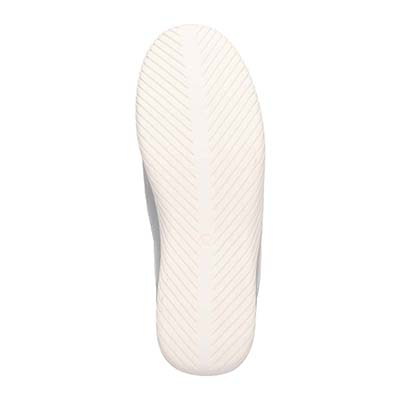 エル スポーツ ELLESPORT ドライビングレースアップスニーカー SILVER 23.0