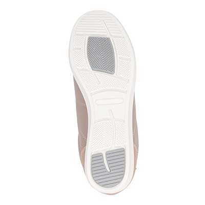 エル スポーツ ELLESPORT レースアップウェッジスニーカー　ESP14707 BEIGE 23.0