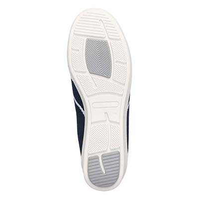 エル スポーツ ELLESPORT ニットショートレースアップシューズ　ESP14709 NAVY/WHITE 23.0