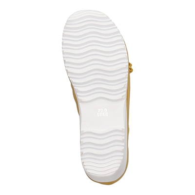 Ｃｉｔｙ　Ｇｏｌｆ ゆったり足入れのプラット製法 4Eカジュアルシューズ GFL20109 MUSTARD 23.0