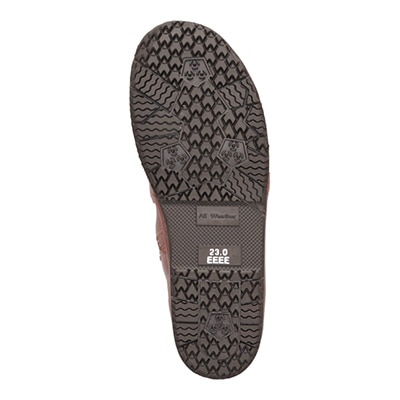 Ｃｉｔｙ　Ｇｏｌｆ ゆったり足入れのプラット製法 カジュアルシューズ  GFL20113 RED･BROWN 23.0