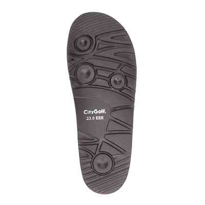 シティ ゴルフ City Golf  アウトステッチ製法のカジュアルパンプス　GFL20133 IVORY/PINK 23.0