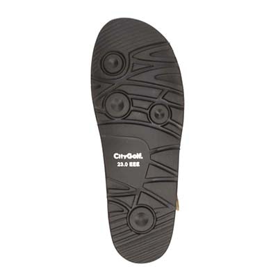 シティ ゴルフ City Golf  アウトステッチ製法のカジュアルパンプス　GFL20133 LightGreen/Ivory 23.0