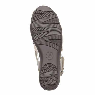 シティ ゴルフ City Golf  抜け感の甲デザインがきれいなサンダル　GFL20134 IVORY M　(23.0～23.5)