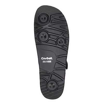 シティ ゴルフ City Golf  アウトステッチ製法のカジュアルシューズ　GFL20137 BLACK 23.0