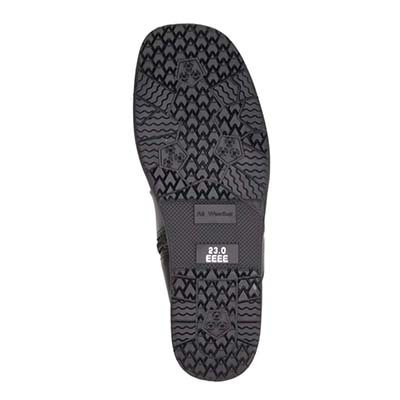 【撥水】シティ ゴルフ City Golf  プラット製法 カジュアルショートブーツ　GFL20138 BLACK 23.0