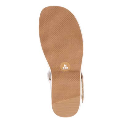 シティ ゴルフ City Golf  プラット製法のソフトカジュアルサンダル　GFL20146 WHITE/C M　(23.0～23.5)