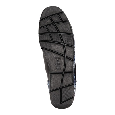 シティゴルフ Ｃｉｔｙ　Ｇｏｌｆ フラワープリントが華やかなワンストラップ カジュアルシューズ　GFL5297 BLACK/C 23.0