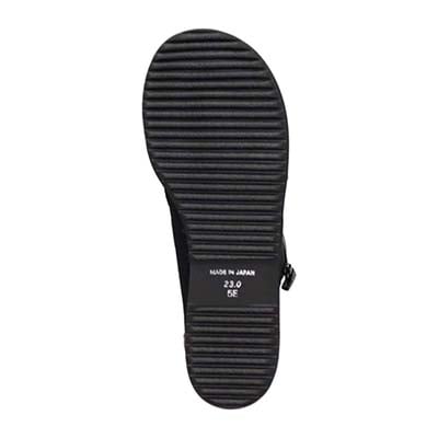 シティ ゴルフ City Golf  幅広５Eラストのカジュアルブーツ　GFL5308 BLACK/C 23.0