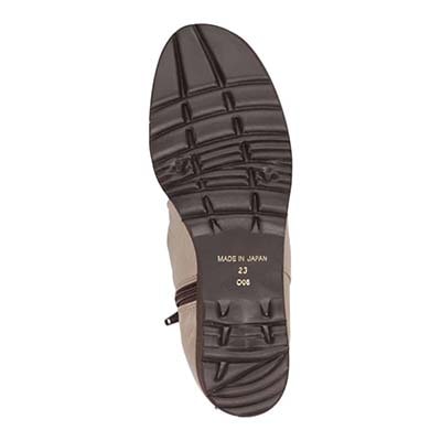 HIROKO KOSHINO キレイ目シルエット 柔らか素材 ショートブーツ   HKL4633 L-OAK 23.0