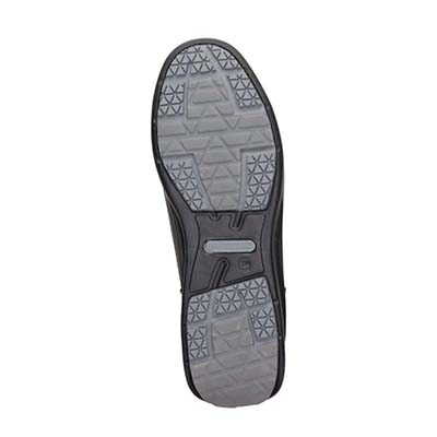 【撥水仕様】HIROKO KOSHINO　防滑　スリッポンカジュアルシューズ　HKL6206 BLACK 23.0